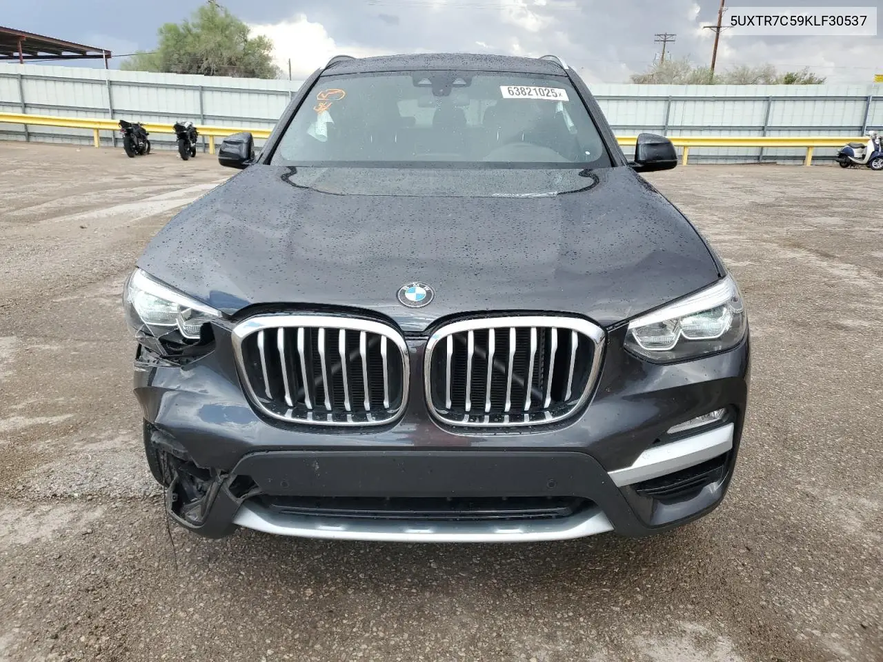 2019 BMW X3 Sdrive30I VIN: 5UXTR7C59KLF30537 Lot: 63821025