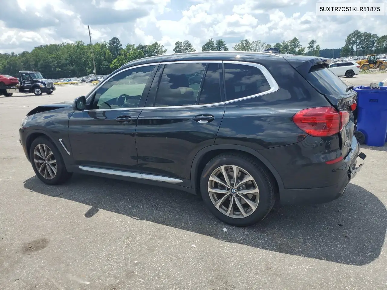 2019 BMW X3 Sdrive30I VIN: 5UXTR7C51KLR51875 Lot: 64461275