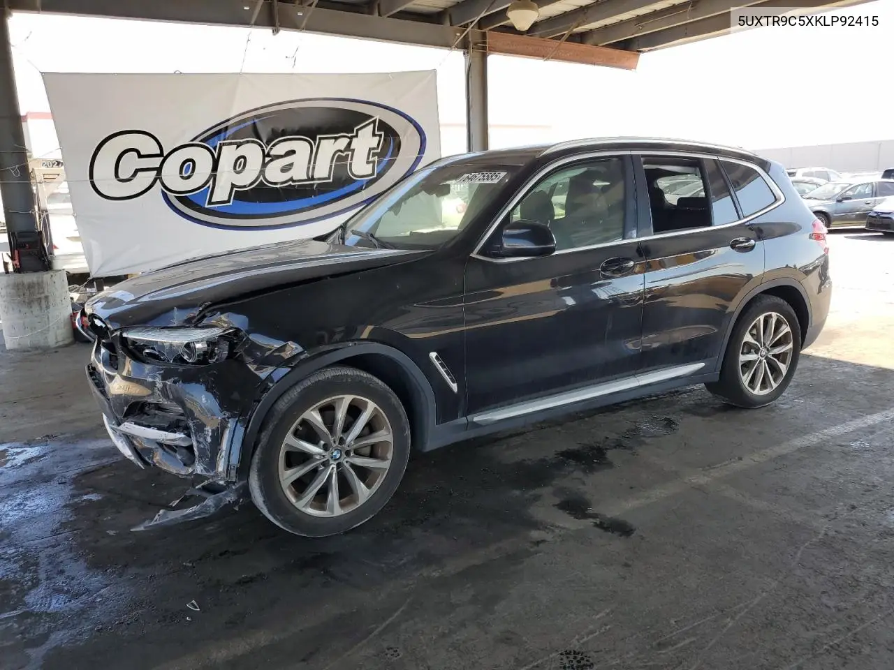 2019 BMW X3 xDrive30I VIN: 5UXTR9C5XKLP92415 Lot: 64675585