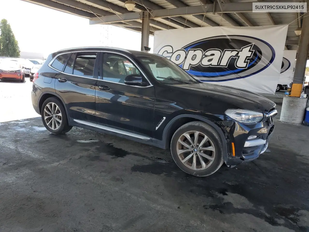 2019 BMW X3 xDrive30I VIN: 5UXTR9C5XKLP92415 Lot: 64675585
