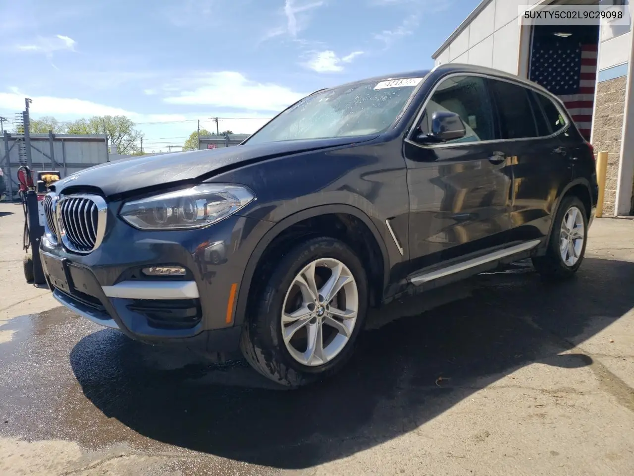 2020 BMW X3 xDrive30I VIN: 5UXTY5C02L9C29098 Lot: 55141305
