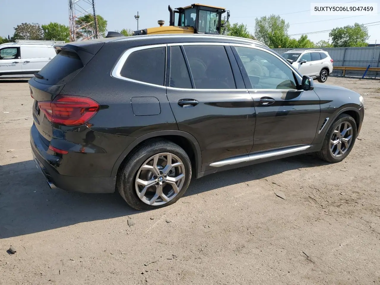 2020 BMW X3 xDrive30I VIN: 5UXTY5C06L9D47459 Lot: 56966795