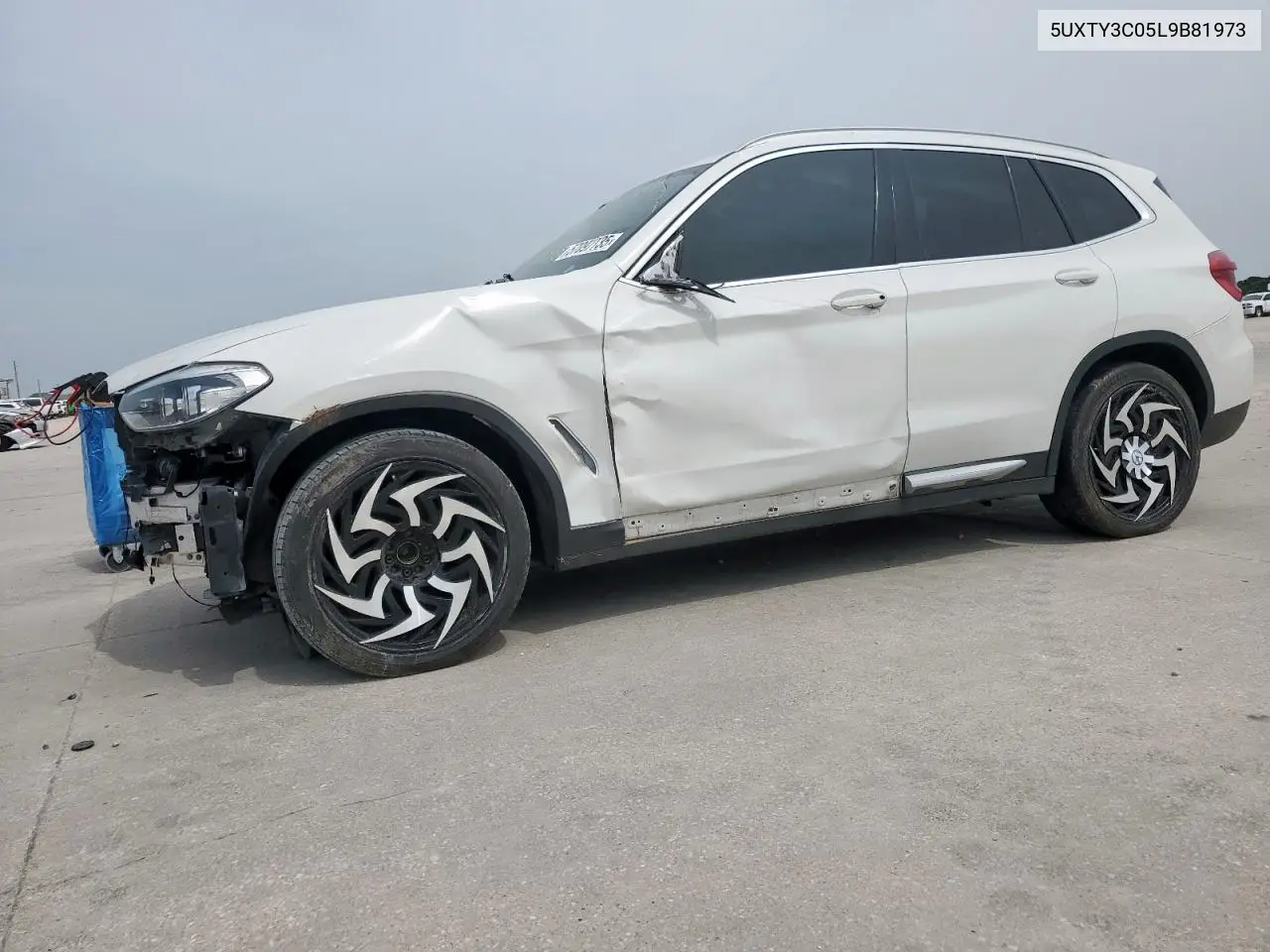 2020 BMW X3 Sdrive30I VIN: 5UXTY3C05L9B81973 Lot: 57097735
