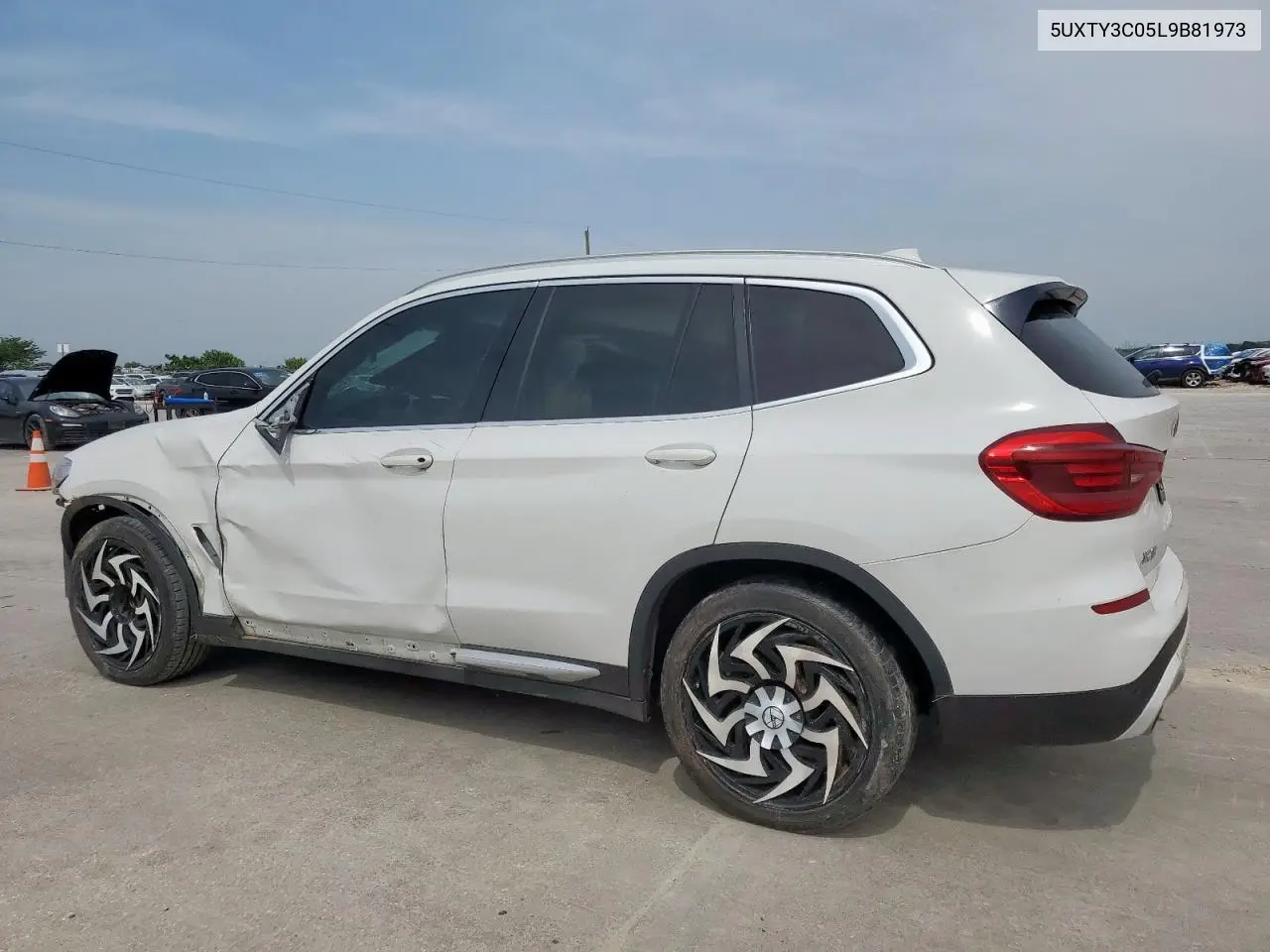 2020 BMW X3 Sdrive30I VIN: 5UXTY3C05L9B81973 Lot: 57097735