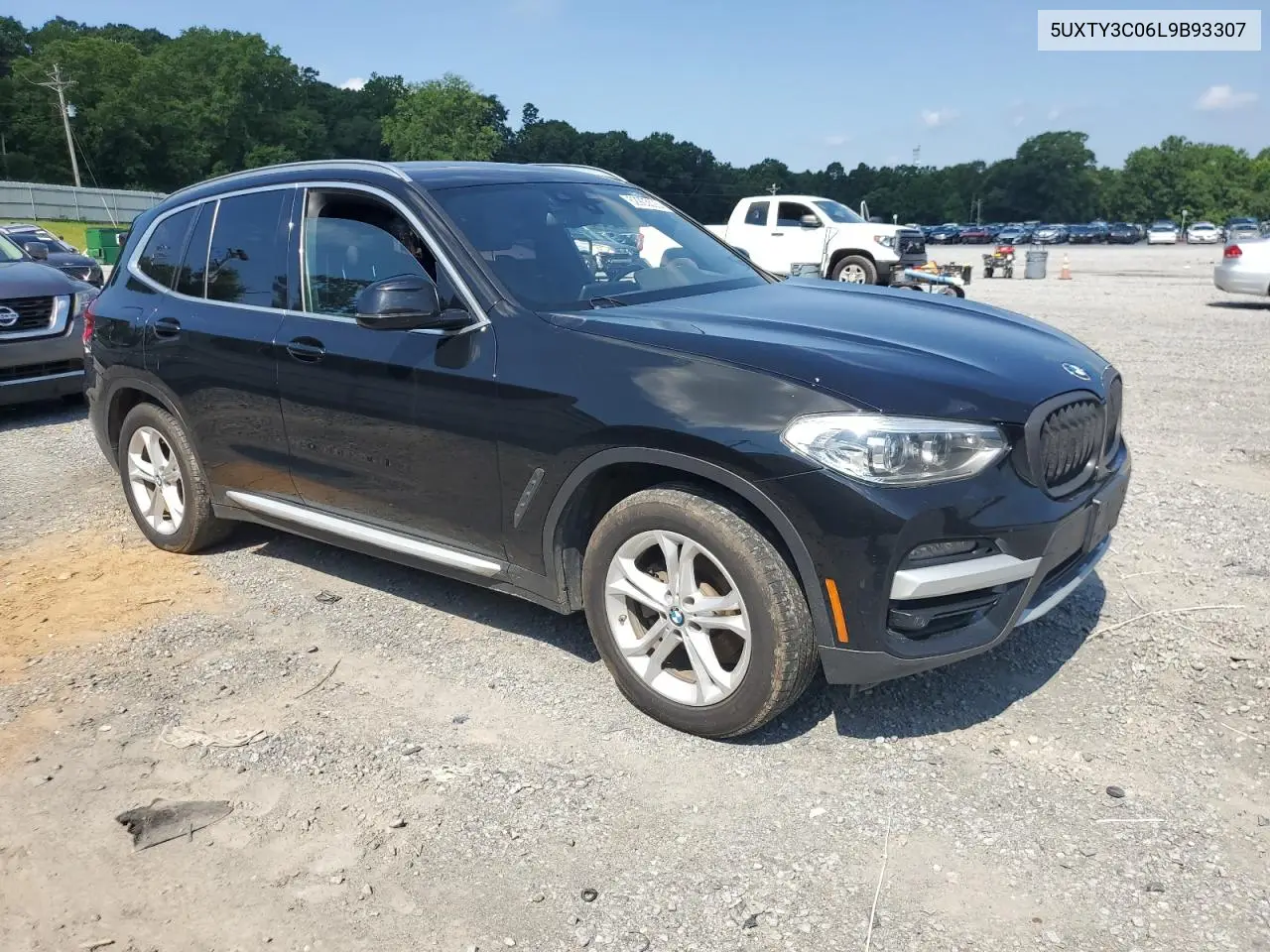 2020 BMW X3 Sdrive30I VIN: 5UXTY3C06L9B93307 Lot: 62905525