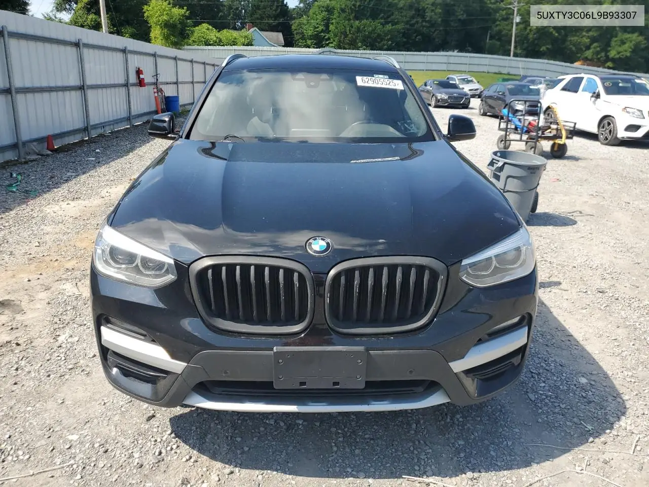 2020 BMW X3 Sdrive30I VIN: 5UXTY3C06L9B93307 Lot: 62905525
