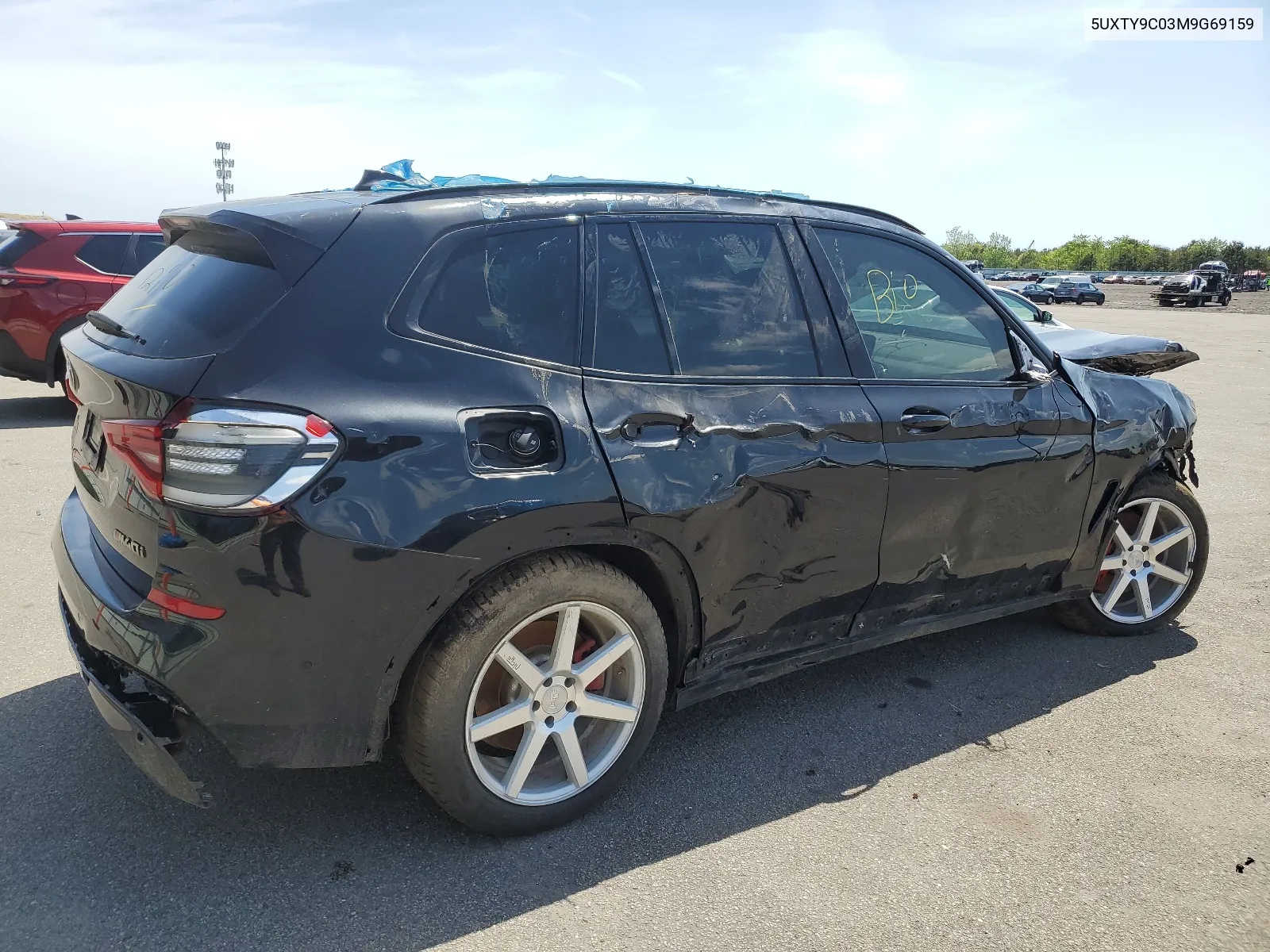 2021 BMW X3 xDrivem40I VIN: 5UXTY9C03M9G69159 Lot: 56048764