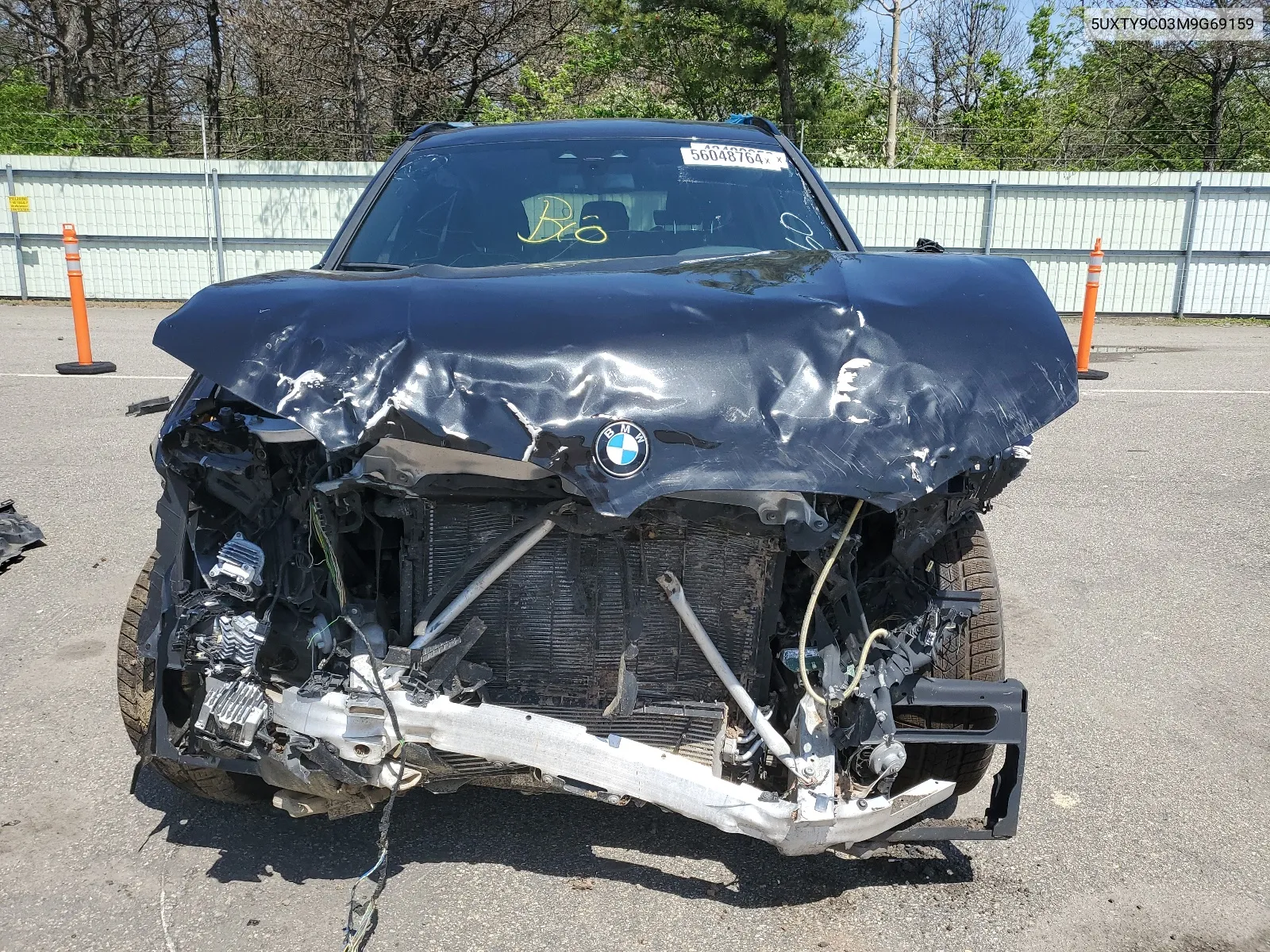 2021 BMW X3 xDrivem40I VIN: 5UXTY9C03M9G69159 Lot: 56048764