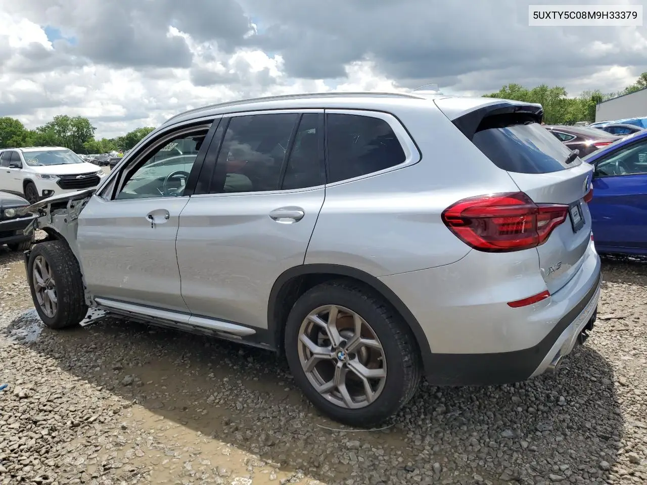 2021 BMW X3 xDrive30I VIN: 5UXTY5C08M9H33379 Lot: 56396815