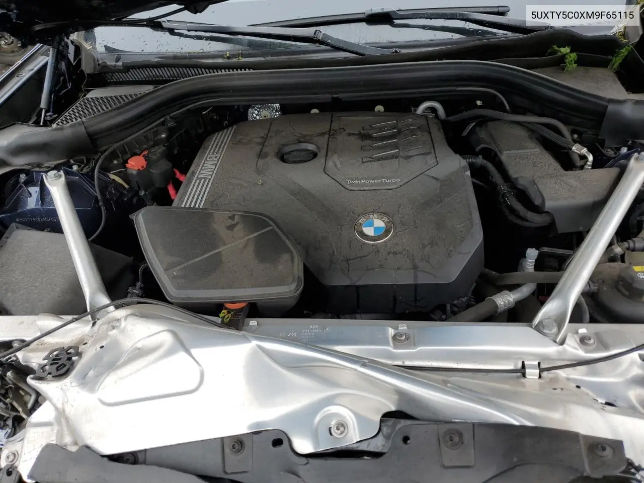 2021 BMW X3 xDrive30I VIN: 5UXTY5C0XM9F65115 Lot: 56653555