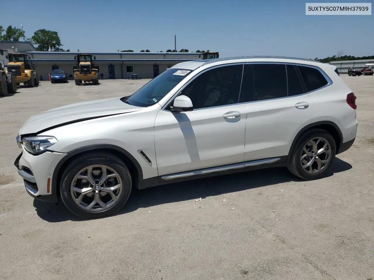 2021 BMW X3 xDrive30I VIN: 5UXTY5C07M9H37939 Lot: 57126685