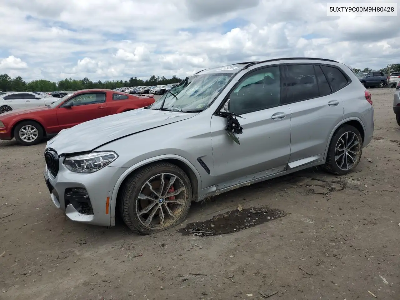 2021 BMW X3 xDrivem40I VIN: 5UXTY9C00M9H80428 Lot: 57175315