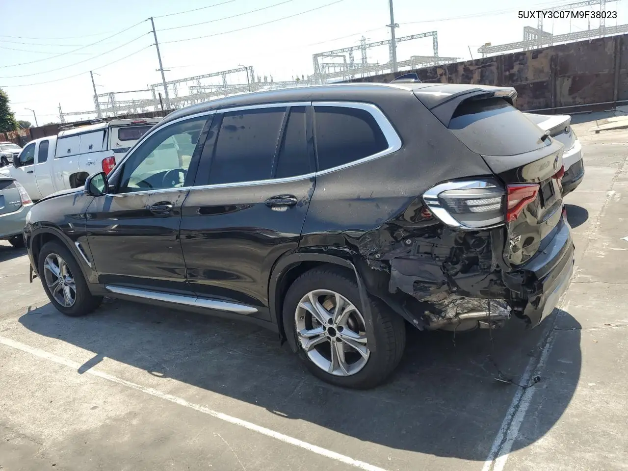 2021 BMW X3 Sdrive30I VIN: 5UXTY3C07M9F38023 Lot: 61184685