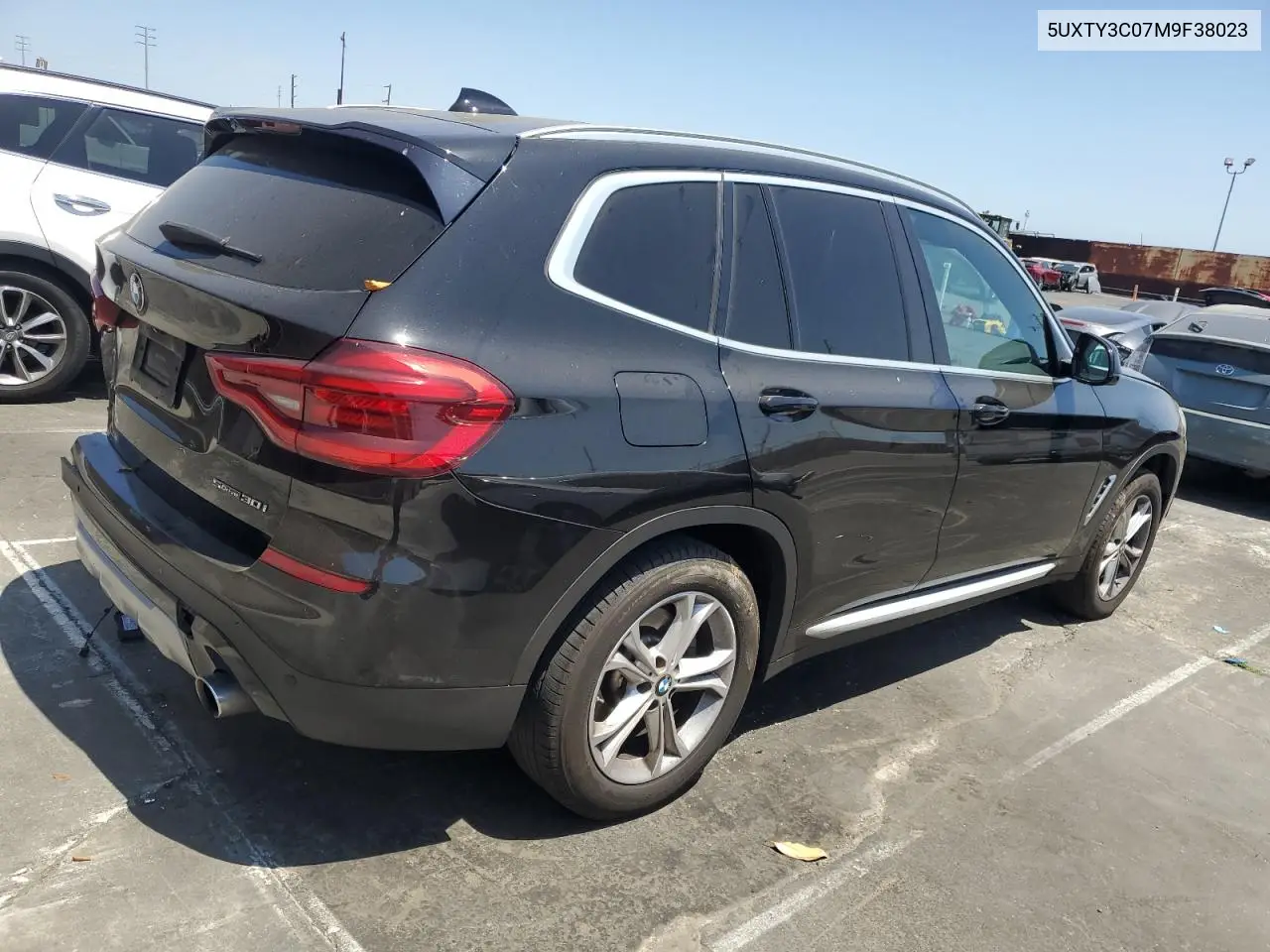 2021 BMW X3 Sdrive30I VIN: 5UXTY3C07M9F38023 Lot: 61184685