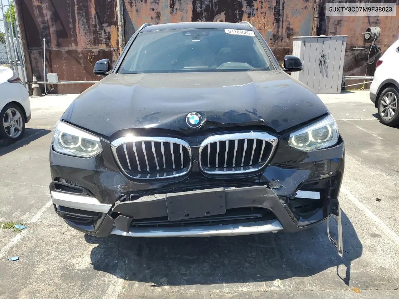 2021 BMW X3 Sdrive30I VIN: 5UXTY3C07M9F38023 Lot: 61184685
