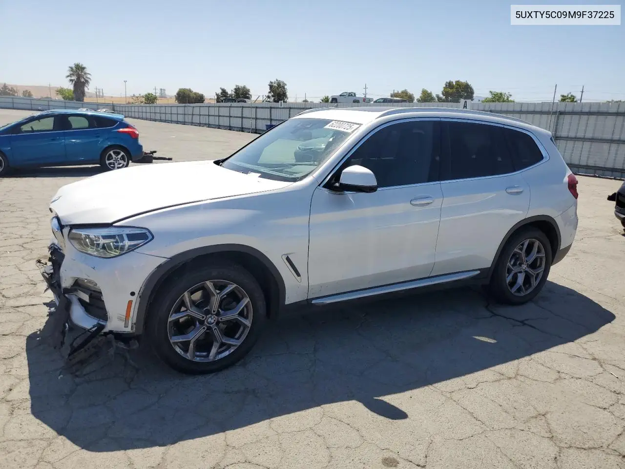 2021 BMW X3 xDrive30I VIN: 5UXTY5C09M9F37225 Lot: 62200725