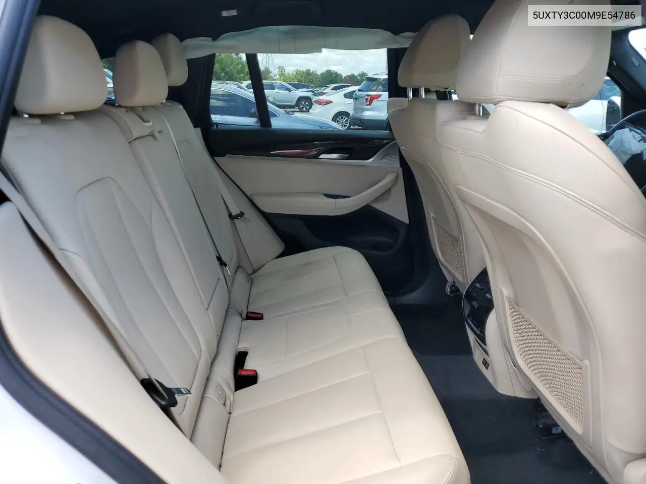 2021 BMW X3 Sdrive30I VIN: 5UXTY3C00M9E54786 Lot: 62235945