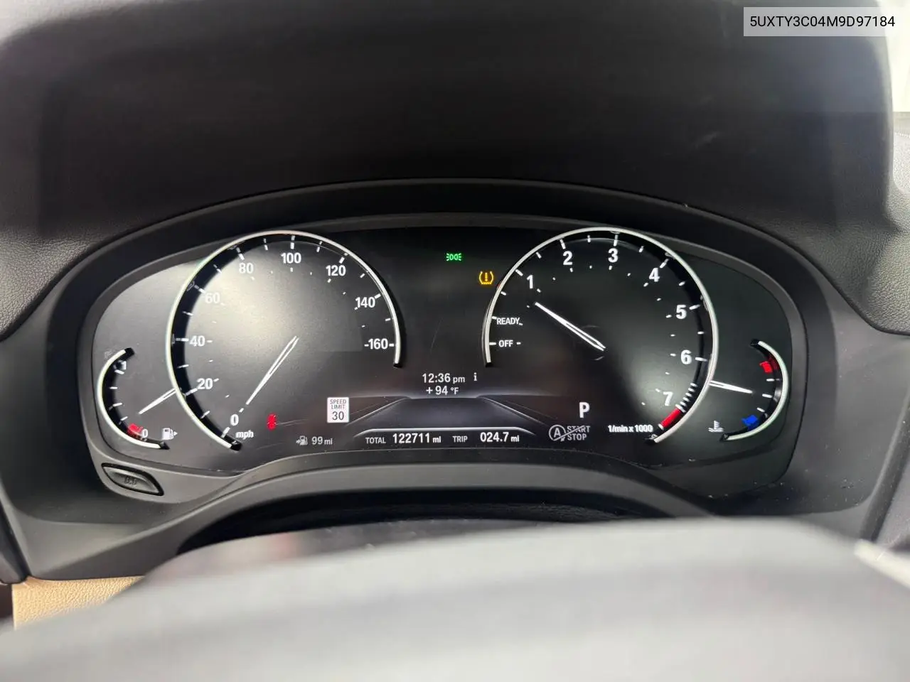 2021 BMW X3 Sdrive30I VIN: 5UXTY3C04M9D97184 Lot: 63533445