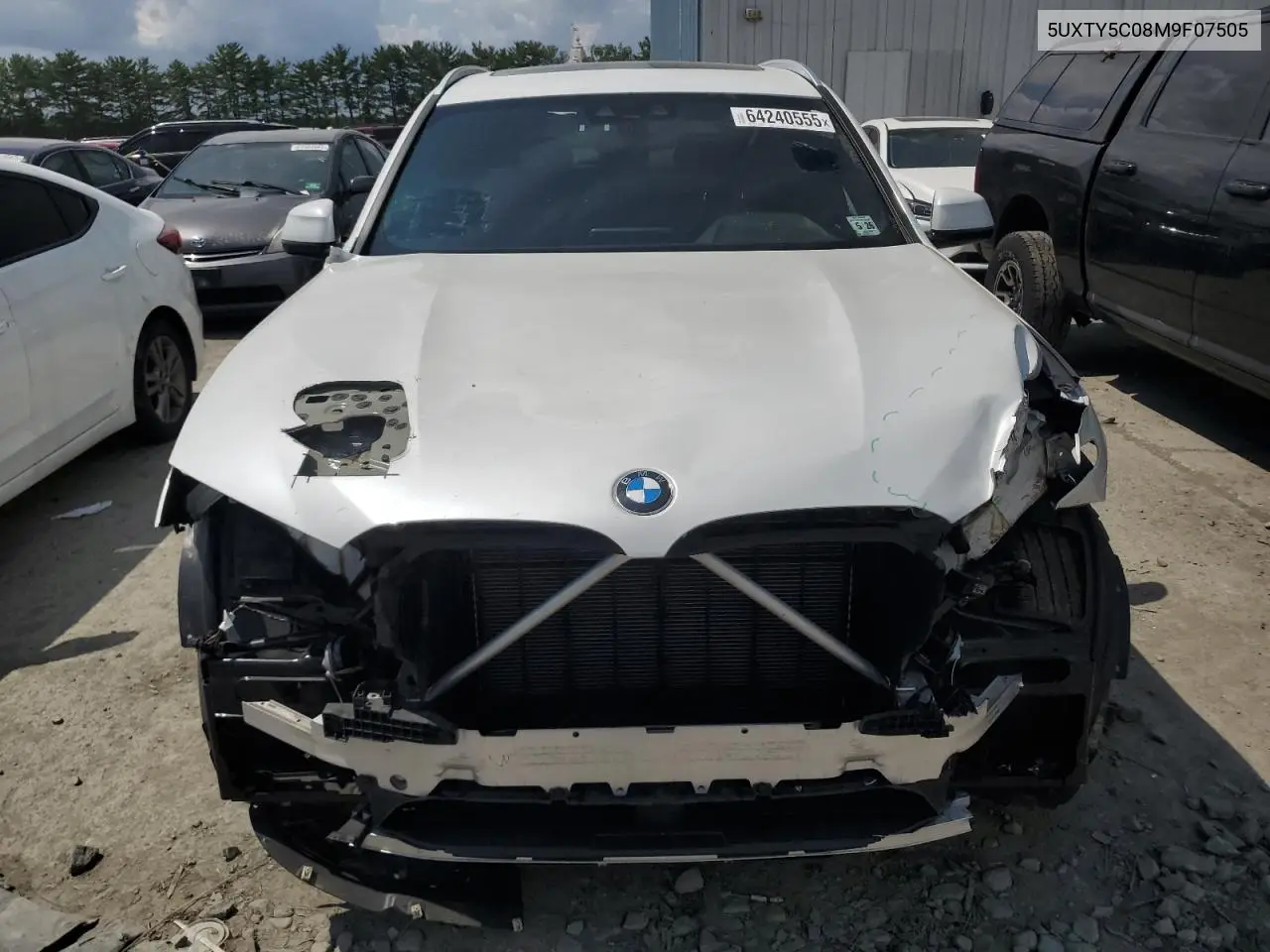 2021 BMW X3 xDrive30I VIN: 5UXTY5C08M9F07505 Lot: 64240555