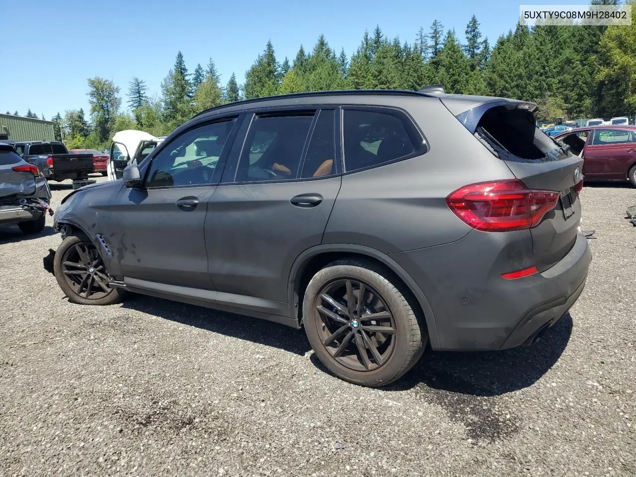 2021 BMW X3 xDrivem40I VIN: 5UXTY9C08M9H28402 Lot: 64786745