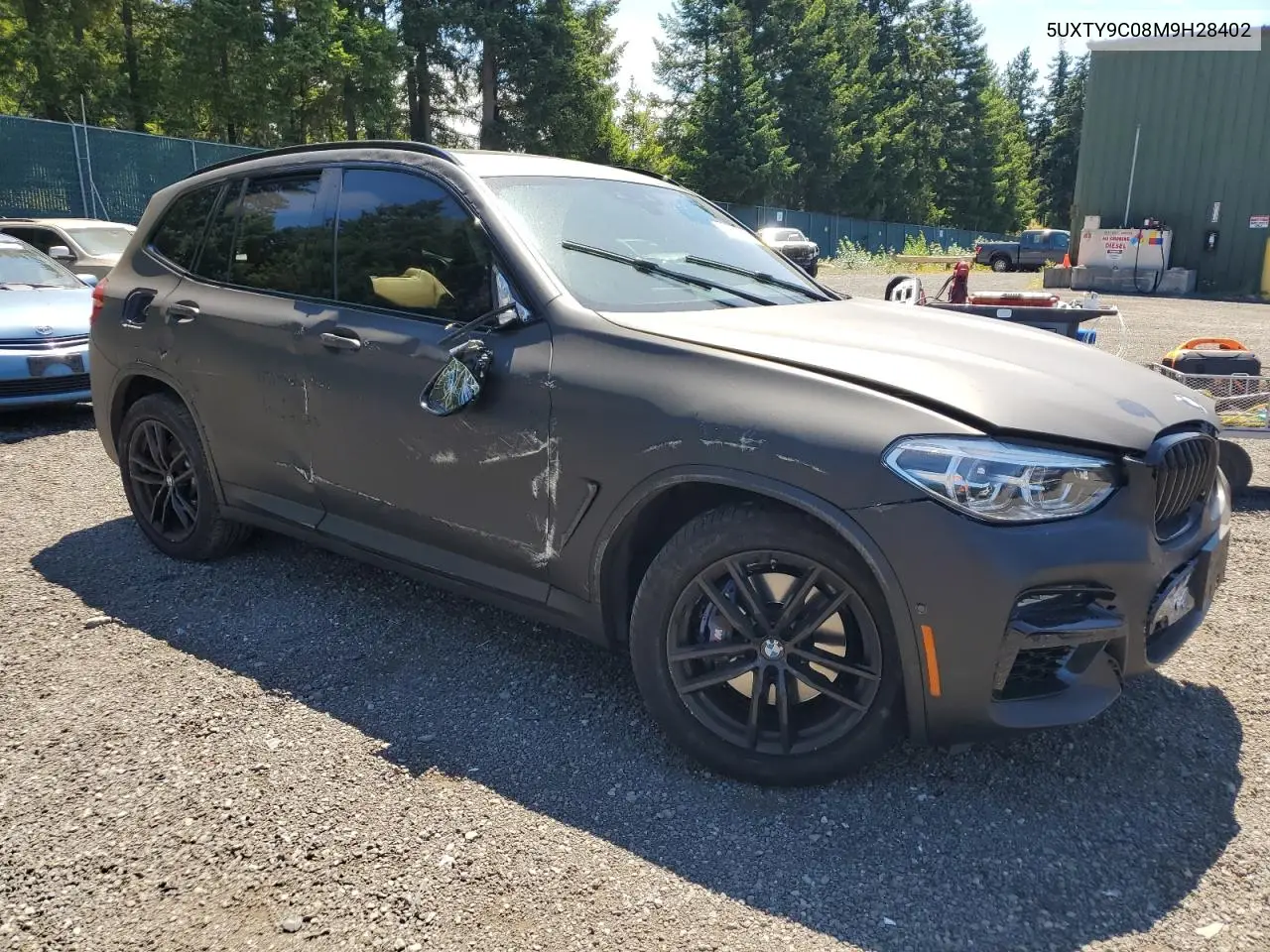 2021 BMW X3 xDrivem40I VIN: 5UXTY9C08M9H28402 Lot: 64786745