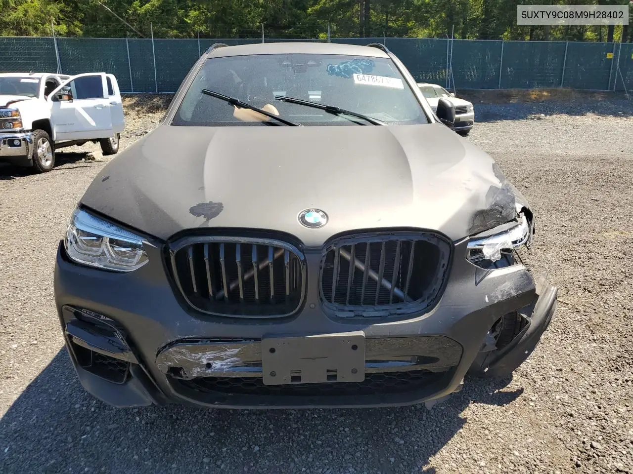 2021 BMW X3 xDrivem40I VIN: 5UXTY9C08M9H28402 Lot: 64786745