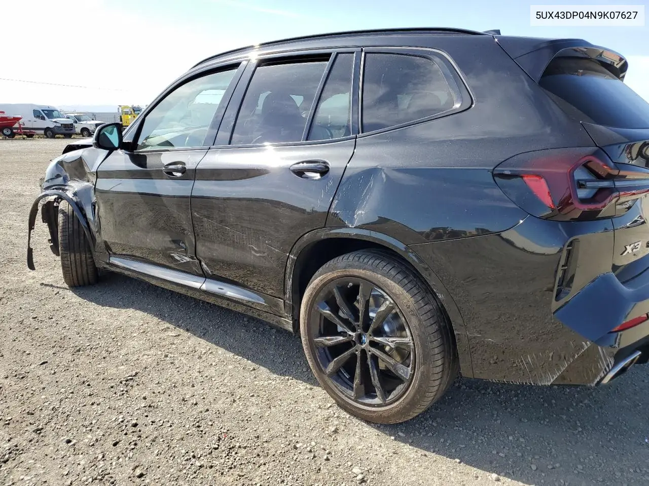 2022 BMW X3 Sdrive30I VIN: 5UX43DP04N9K07627 Lot: 57357095