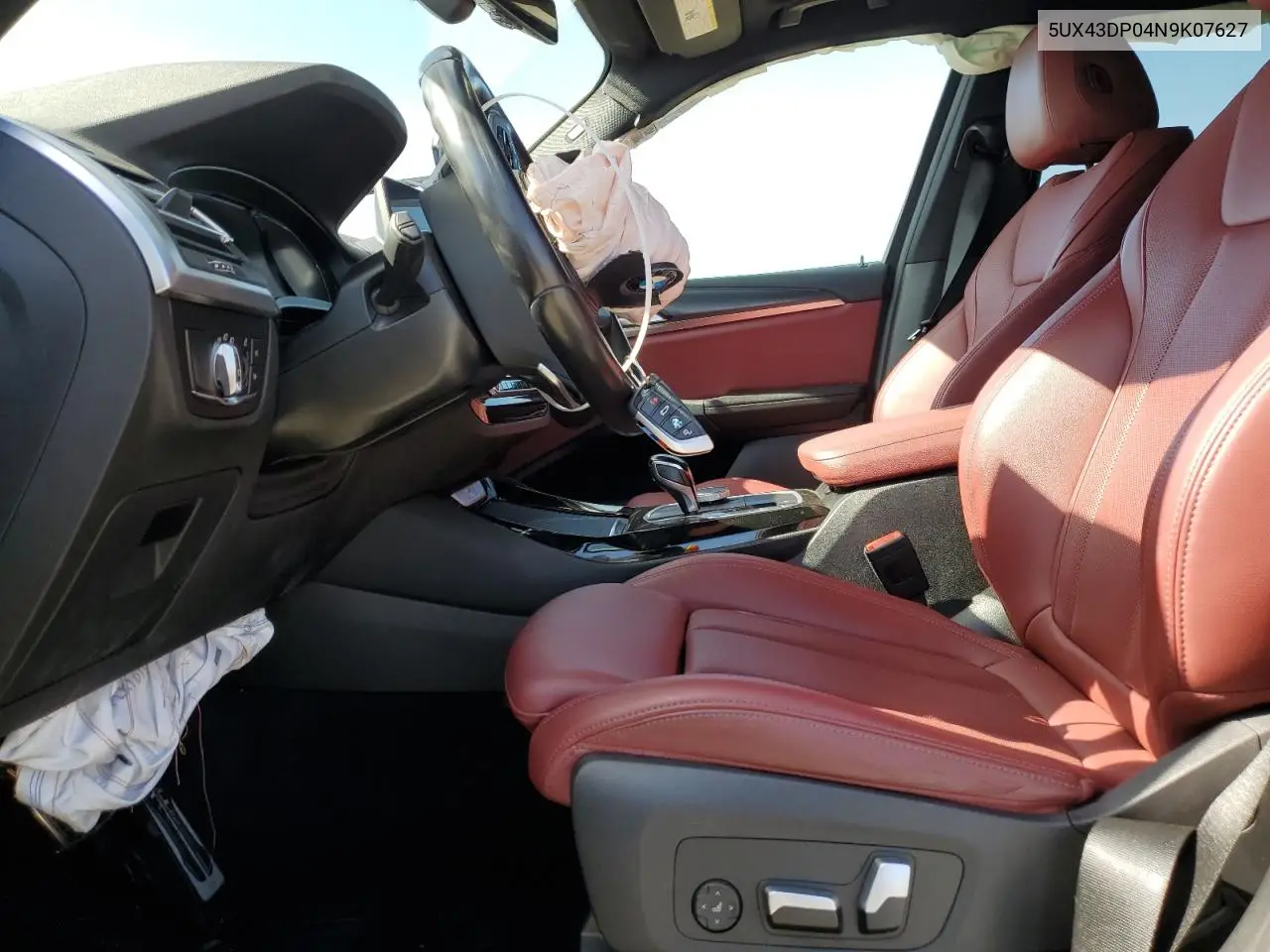 2022 BMW X3 Sdrive30I VIN: 5UX43DP04N9K07627 Lot: 57357095