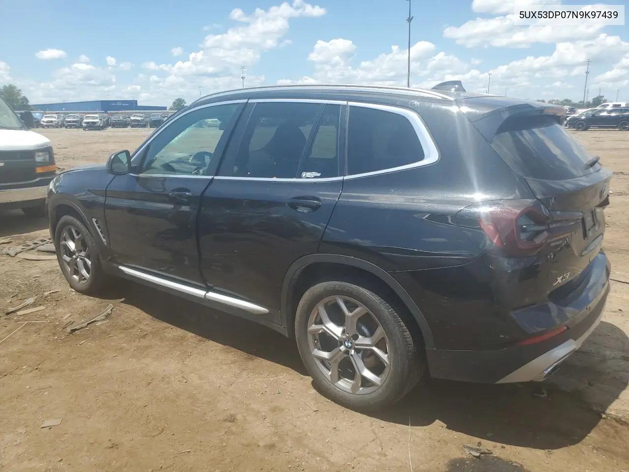 2022 BMW X3 xDrive30I VIN: 5UX53DP07N9K97439 Lot: 63067515