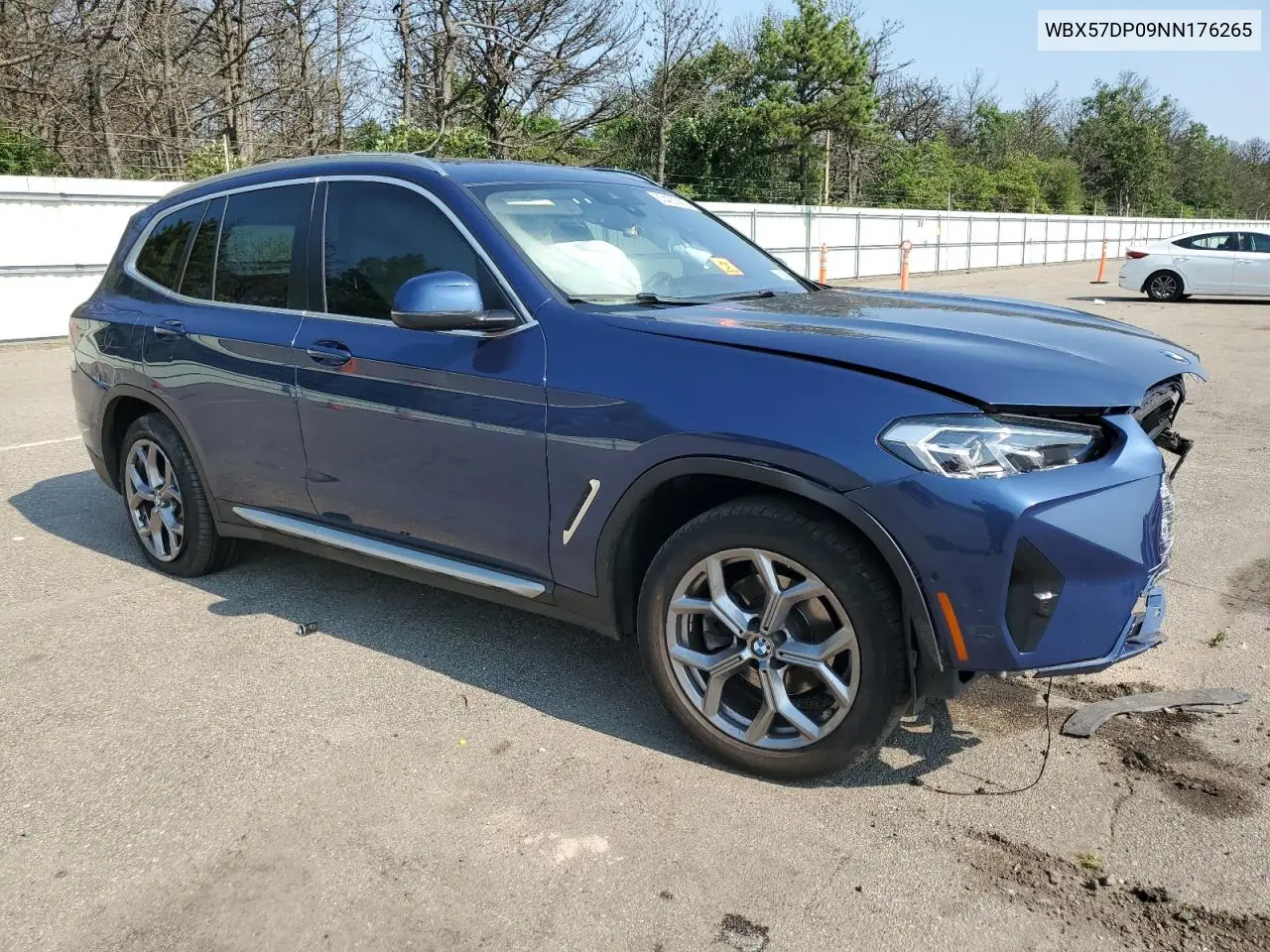 2022 BMW X3 xDrive30I VIN: WBX57DP09NN176265 Lot: 63420005
