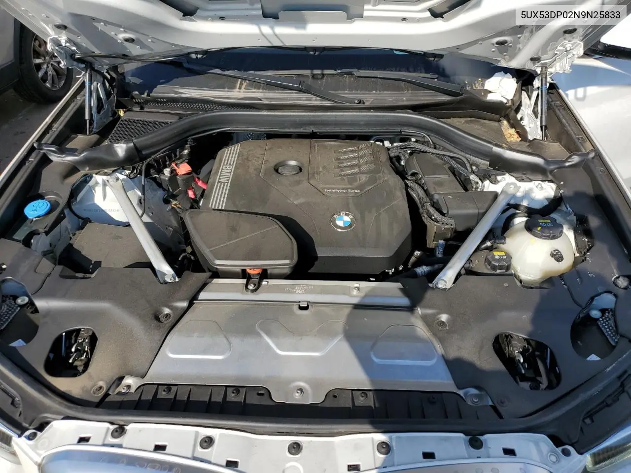 2022 BMW X3 xDrive30I VIN: 5UX53DP02N9N25833 Lot: 79270624