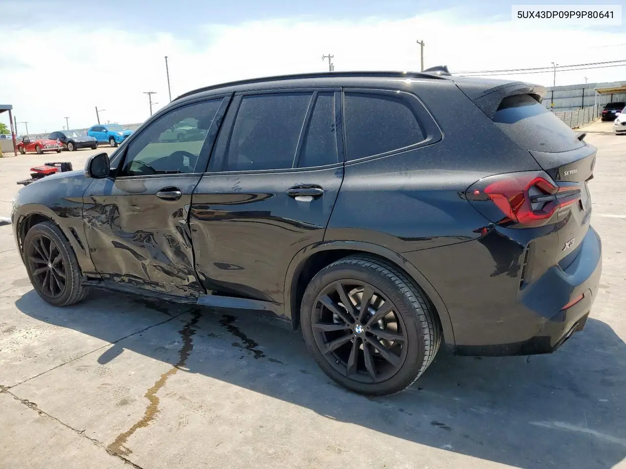 2023 BMW X3 Sdrive30I VIN: 5UX43DP09P9P80641 Lot: 57055355