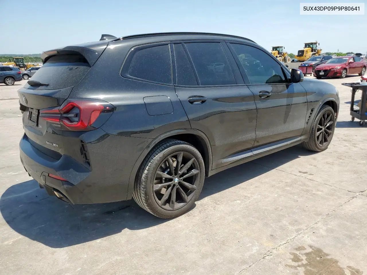 2023 BMW X3 Sdrive30I VIN: 5UX43DP09P9P80641 Lot: 57055355