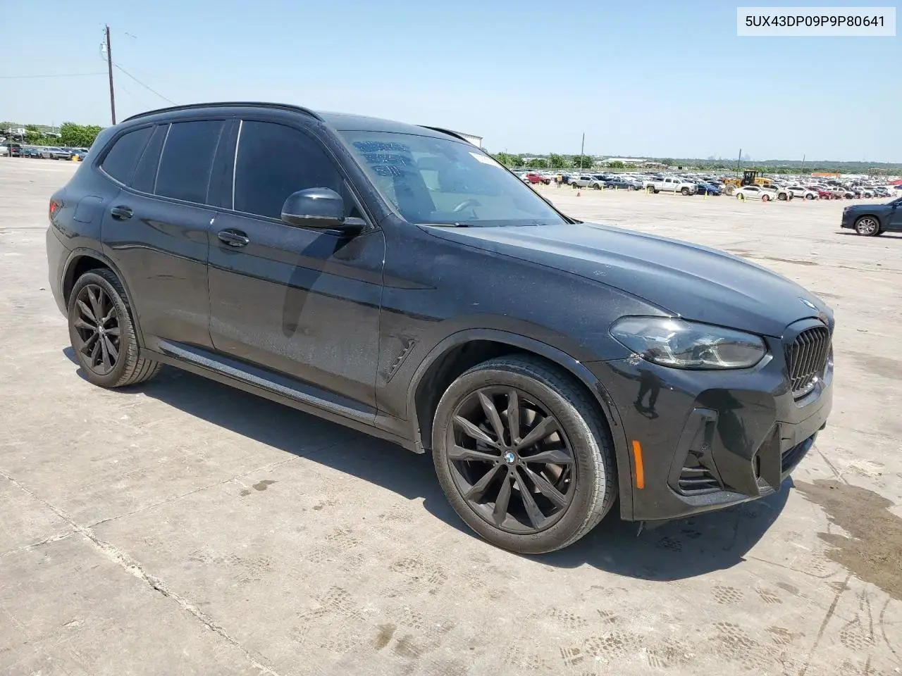 2023 BMW X3 Sdrive30I VIN: 5UX43DP09P9P80641 Lot: 57055355