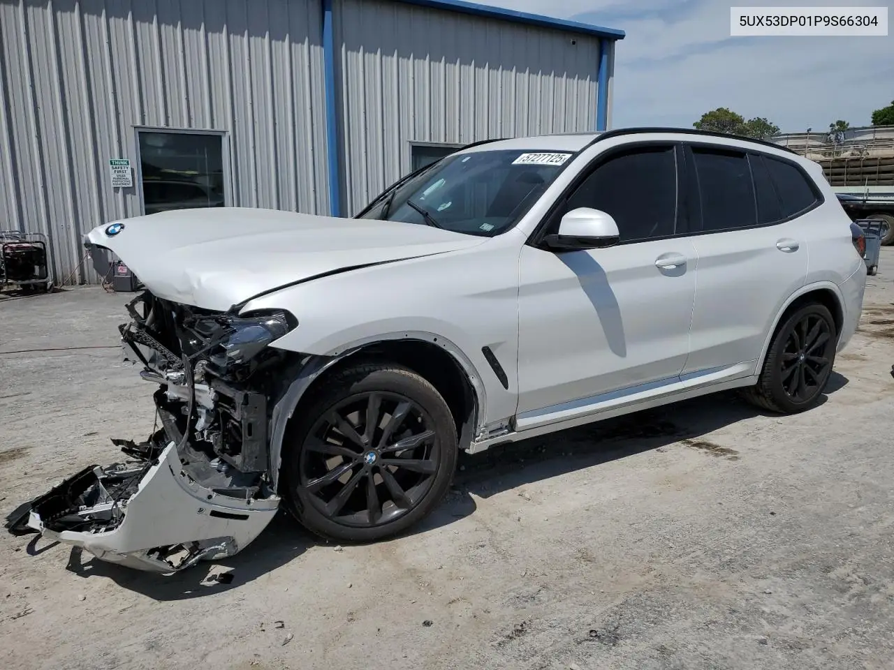 2023 BMW X3 xDrive30I VIN: 5UX53DP01P9S66304 Lot: 57277125