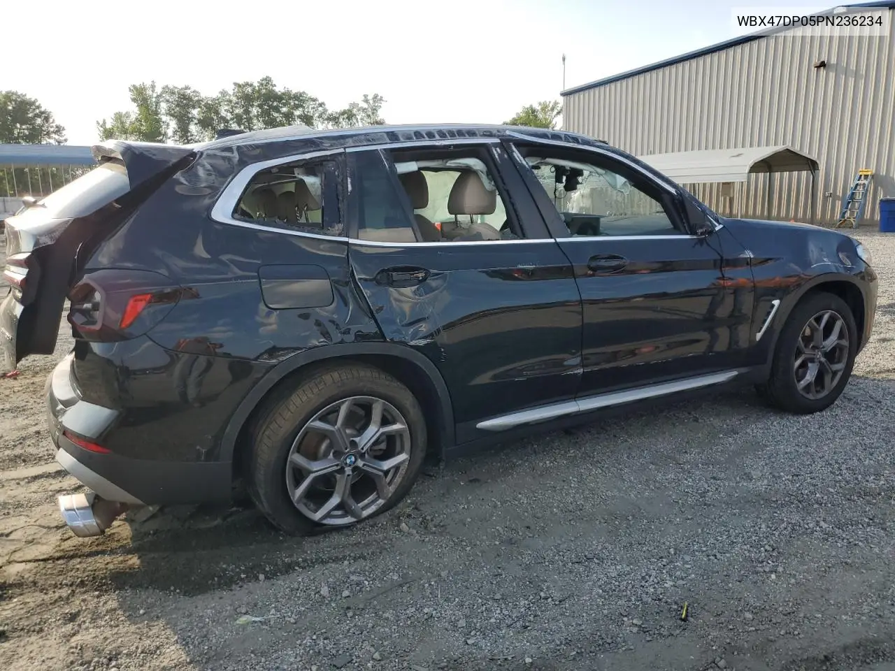 2023 BMW X3 Sdrive30I VIN: WBX47DP05PN236234 Lot: 59903945