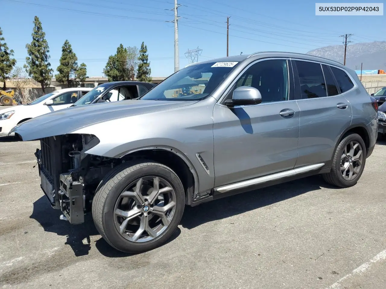 2023 BMW X3 xDrive30I VIN: 5UX53DP02P9P42043 Lot: 62729625