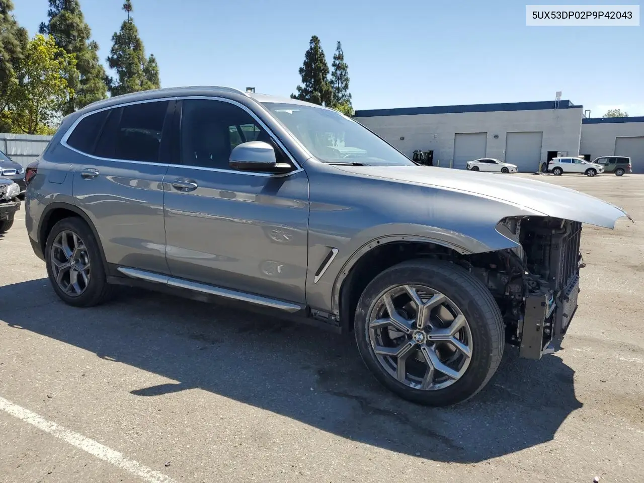 2023 BMW X3 xDrive30I VIN: 5UX53DP02P9P42043 Lot: 62729625