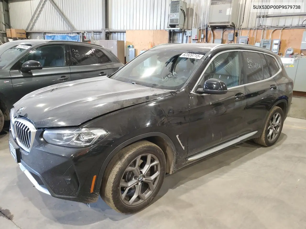 2023 BMW X3 xDrive30I VIN: 5UX53DP00P9S79738 Lot: 62809715