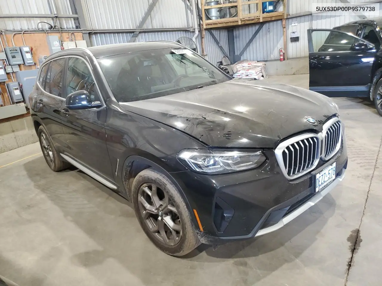 2023 BMW X3 xDrive30I VIN: 5UX53DP00P9S79738 Lot: 62809715