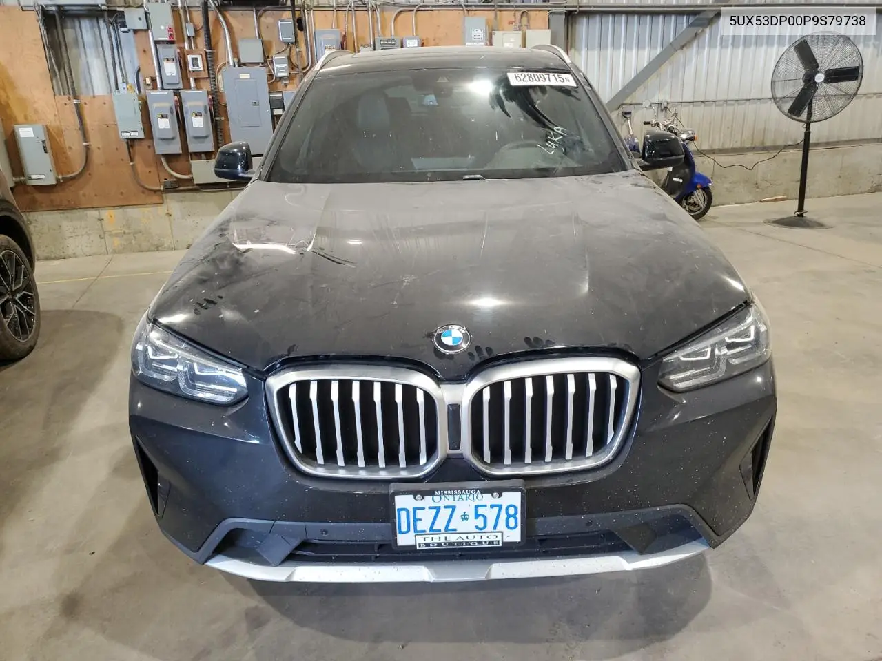 2023 BMW X3 xDrive30I VIN: 5UX53DP00P9S79738 Lot: 62809715