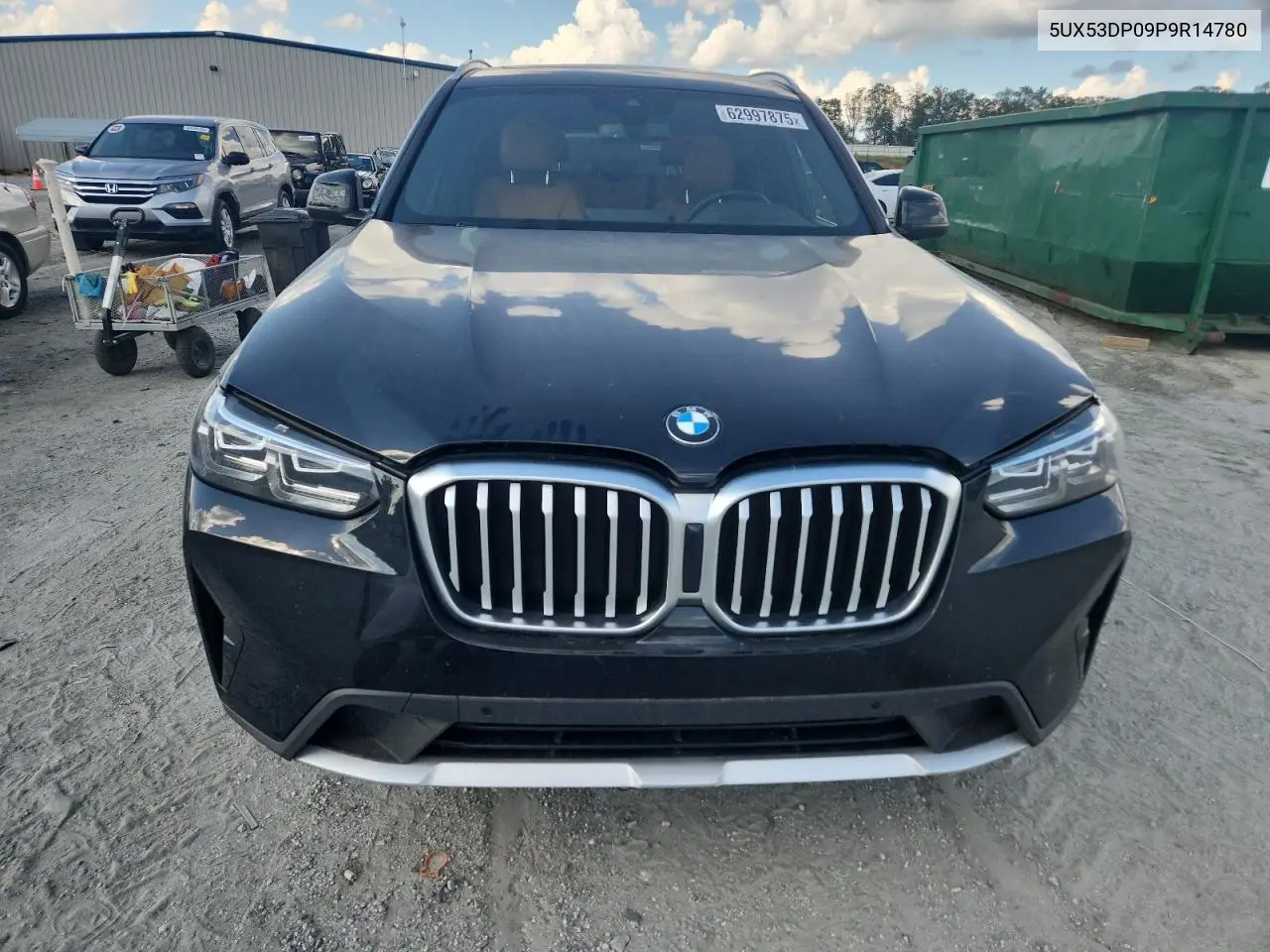 2023 BMW X3 xDrive30I VIN: 5UX53DP09P9R14780 Lot: 62997875