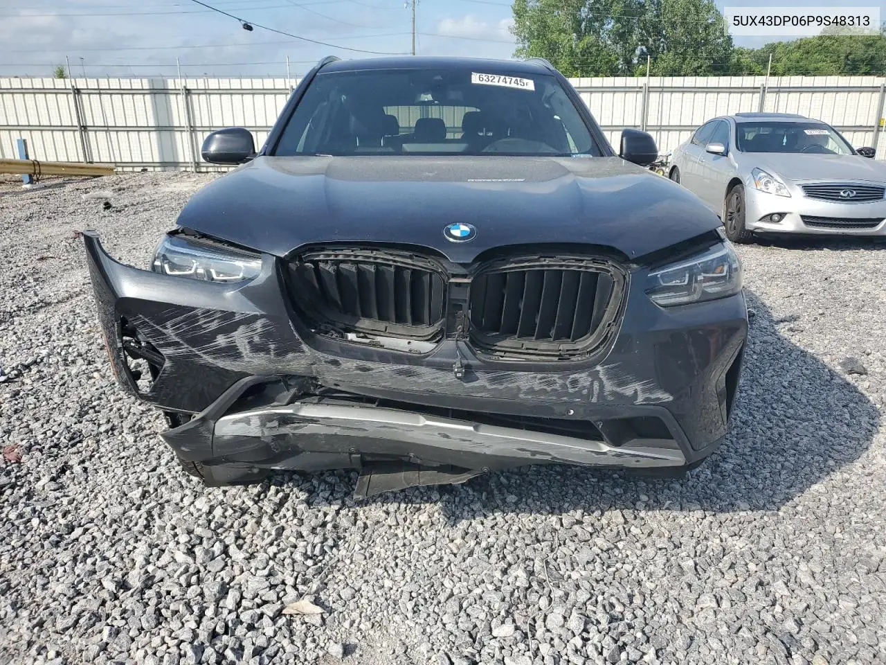 2023 BMW X3 Sdrive30I VIN: 5UX43DP06P9S48313 Lot: 63274745