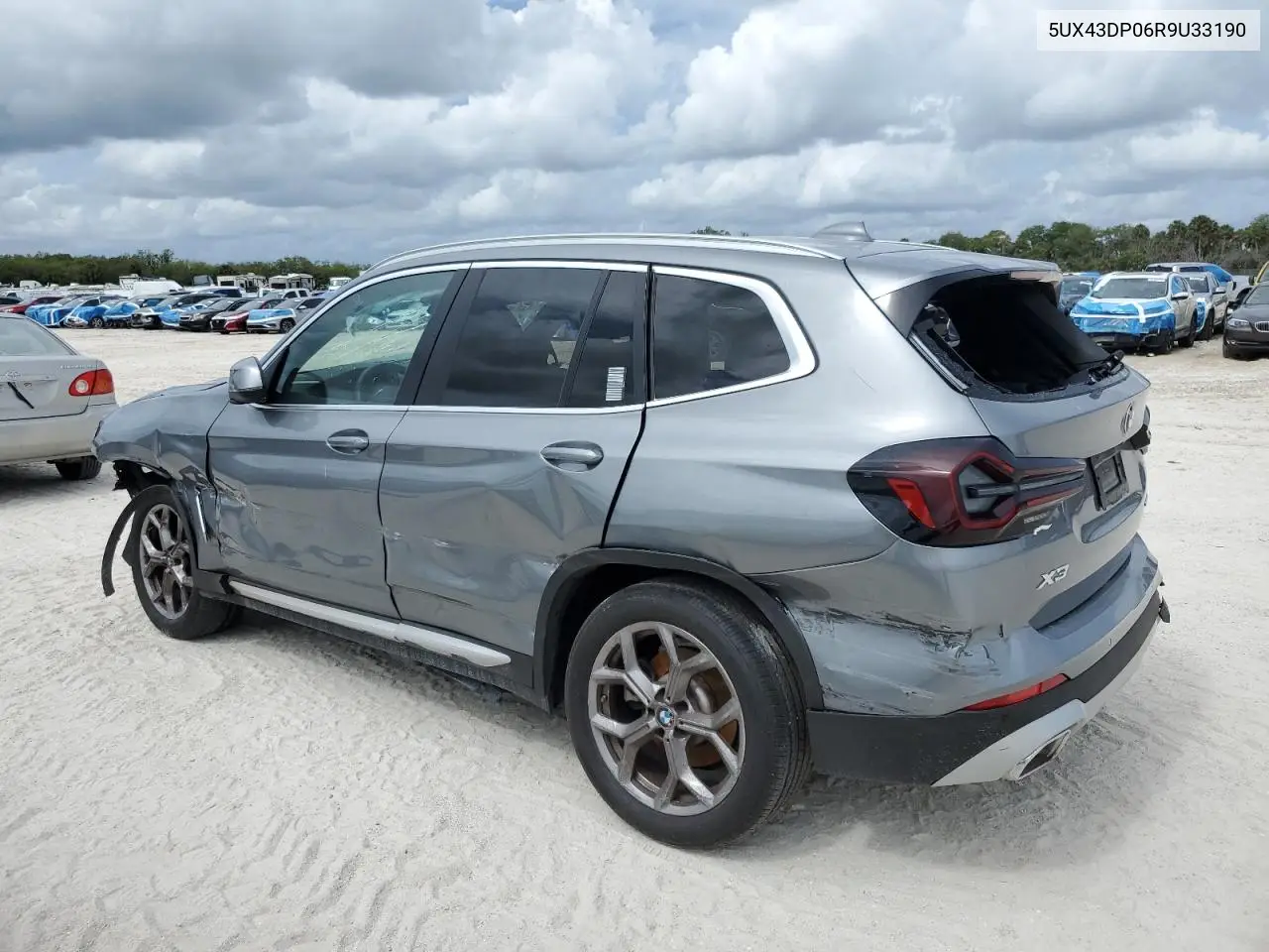 2024 BMW X3 Sdrive30I VIN: 5UX43DP06R9U33190 Lot: 54341805