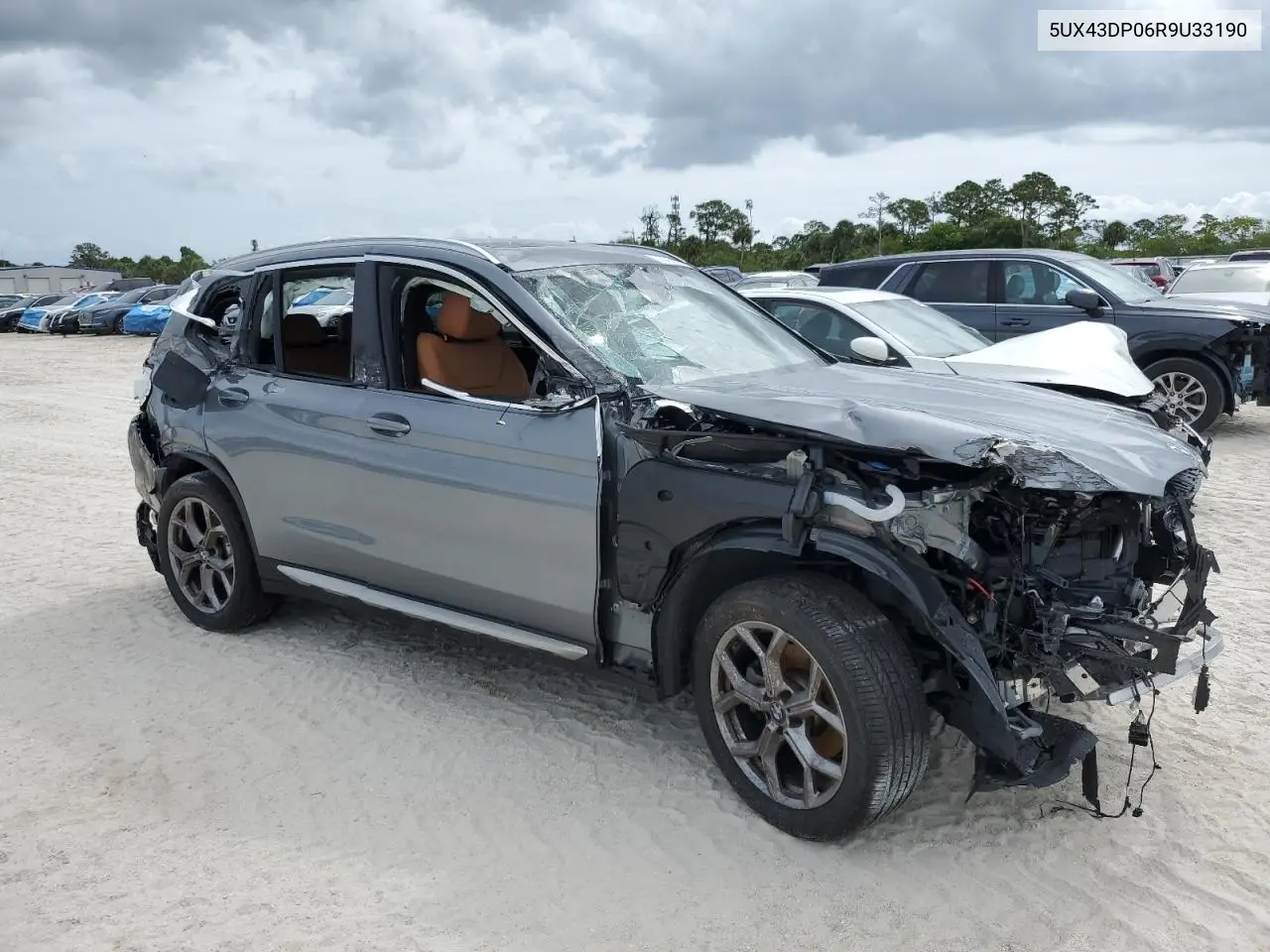 2024 BMW X3 Sdrive30I VIN: 5UX43DP06R9U33190 Lot: 54341805