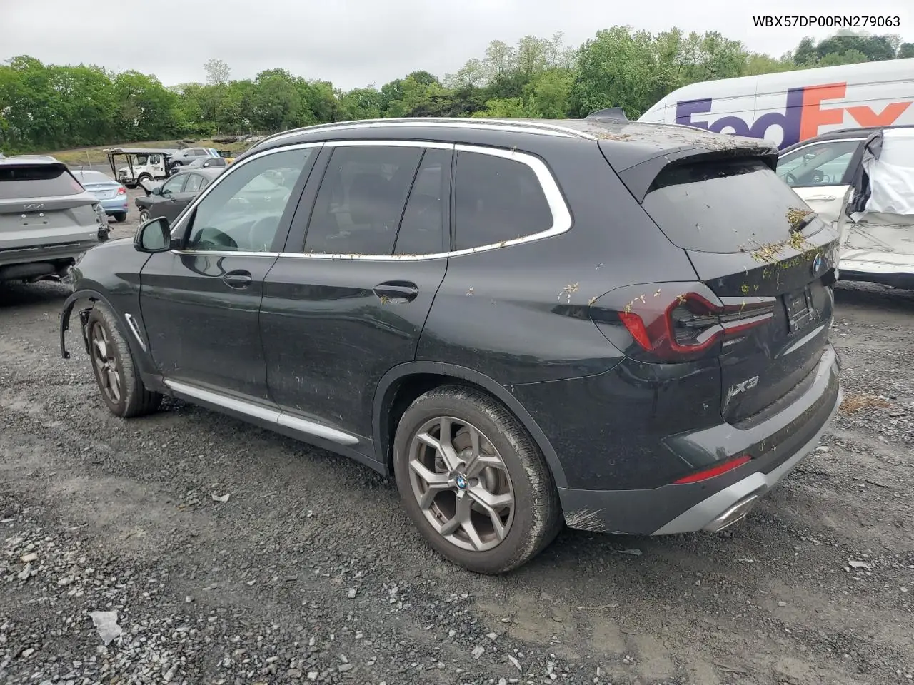 2024 BMW X3 xDrive30I VIN: WBX57DP00RN279063 Lot: 56147825