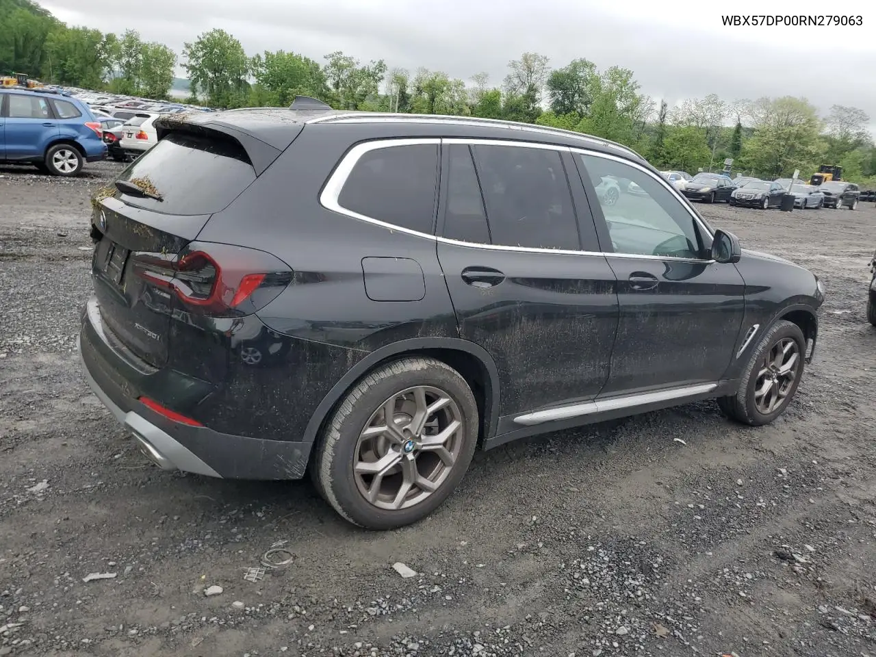 2024 BMW X3 xDrive30I VIN: WBX57DP00RN279063 Lot: 56147825
