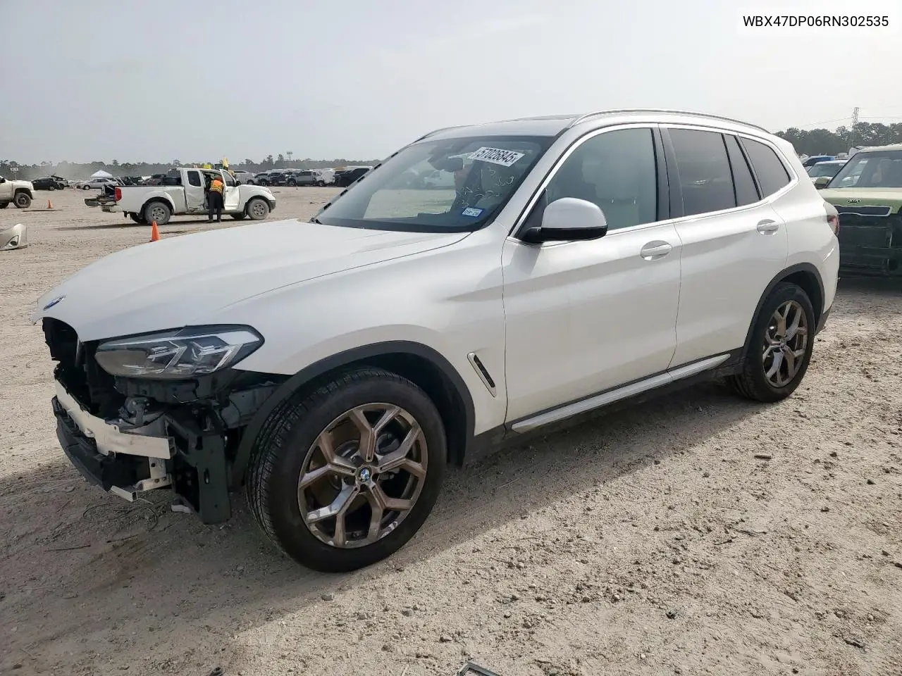 2024 BMW X3 Sdrive30I VIN: WBX47DP06RN302535 Lot: 57026845
