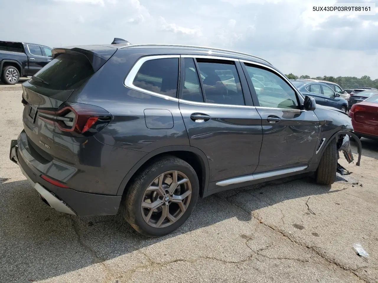 2024 BMW X3 Sdrive30I VIN: 5UX43DP03R9T88161 Lot: 62118965