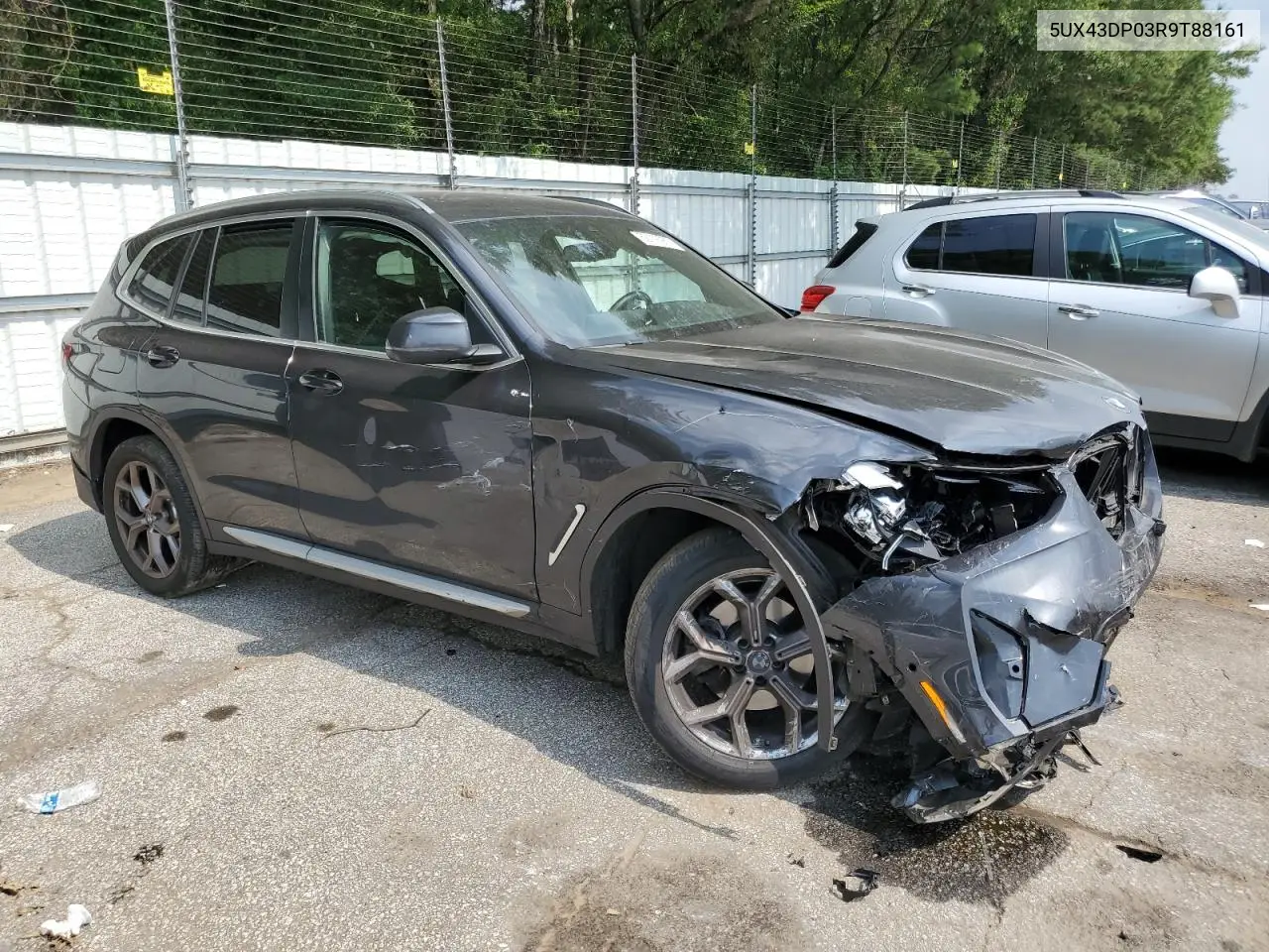 2024 BMW X3 Sdrive30I VIN: 5UX43DP03R9T88161 Lot: 62118965